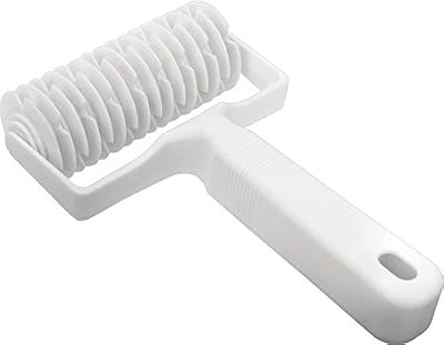 ibili 771800 Rouleau à Losange Plastique Blanc 21 x 12 x 2 cm