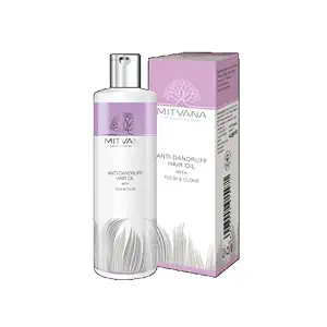 MITVANA Anti-Dandruff Hair Oil 200ml with Tulsi & Clove