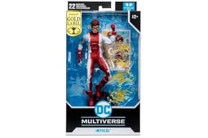 BANDAI - McFarlane TM17017 DC Multiverse Flash War, Impulse (Gold Label) Action Figure