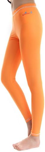 NEWZCERS Women's pure color surfing diving pants rash guard long leggings UPF50+ UV protection tights swimwear