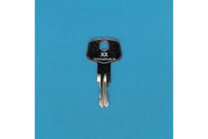 SCHLUESSELBUDE.DE SB Ersatzschlüssel für Montblanc Trägersysteme, 2-stellige Schlüsselnummer 29, Messing, mechanisch, AUF-AUF-AN