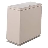 ★★ [Perfecto para cualquier habitación] El contenedor es lo suficientemente pequeño para reciclar cualquier habitación de forma rápida y fácil. Diseñado para aprovechar al máximo el pequeño espacio. La parte superior tiene una tapa para facilitar el acceso, y la bolsa de basura que hace el anillo / borde interior no se desliza del costado y permanece en su lugar.