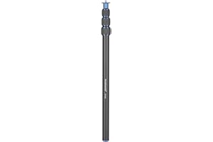 Koolehaoda Camera Monopod 100cm/40inch Tripod Extension Rod, Aluminium Center Column Gimbal Extension Pole Telescopic Stick Rod for Tripod/DSLR Camera, LR-224