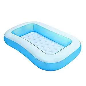 NU Summer Special Inflatable Kid Swimming Pool with Air Pump | 5 feet Bath tub | Water Pool for Kids | Garden Water Fun Tub with Pump for Adults