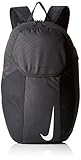 Trageschlaufe Nike Academy Team Rucksack, Black/White, 48 cm