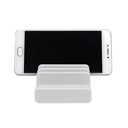 Ghisa Power 4Â Port USB Charging Dock, Universal Desktop Tablet & Smartphone Multi-Device Hub Caricabatterie Docking Station Organizer per iPhone, iPad, Galaxy, Tablets [Charge 4Â Compresse su una volta]