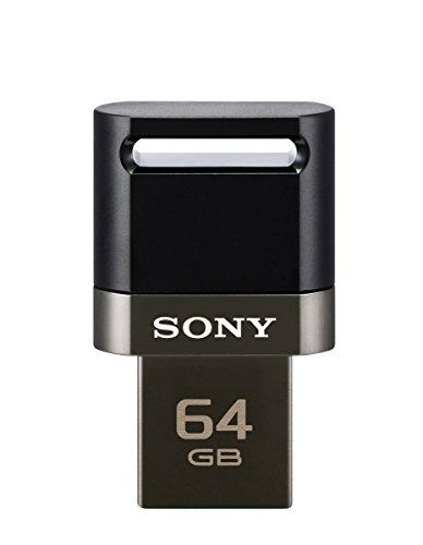 Sony USM64SA3 unidad flash USB - Memoria USB (USB 3.0 (3.1 Gen 1), Type-A, Tapa, Negro, Metal, 0 - 35 &deg;C)