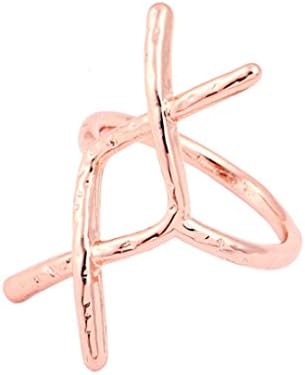 Runes Rose Gold Ring