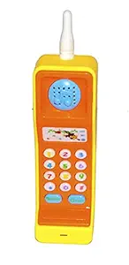 Parteet Funny Mobile Phone with Flashing Lights and Music for Kids (Assorted Colour)(1Pc)