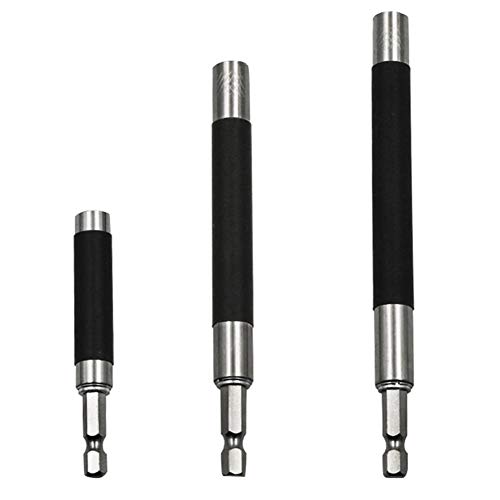 Preisvergleich Produktbild HUZHAO Bohrerverlängerung Verbindungsstange, Teleskopstange Plus Verlängerung Verbindungsschaft Schaft, Führungsstangen-Schneider, Schraubenschlüssel Kits für Bohrschrauber