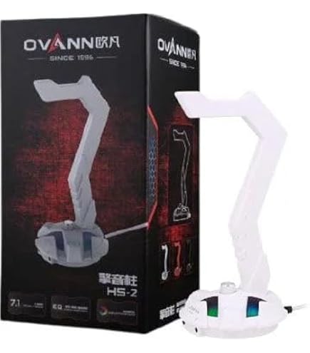 Titanwolf Kopfhörerständer Mit RGB-LED & USB- Produktbild-Vorschau 12