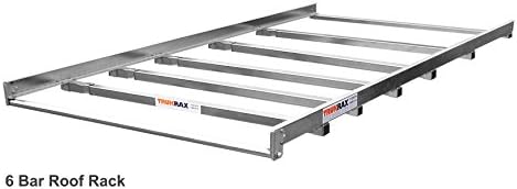 National Autorax Steel-Line Roof Rack 6 Heavy Duty Bars & Roller - Mercedes Sprinter Volkswagen Crafter (06 to 17) Medium Wheel Base (L2)