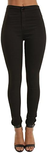 Women's Pants Skinny Jean High Waist Jegging Stretchy Trousers Casual, Business, Office