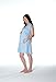 Blue Dottie Small Maternity & Breastfeeding Nightie