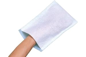 SECO STORE - Manopola monouso non saponata, guanto lavapaziente in confezione da 1000 pezzi