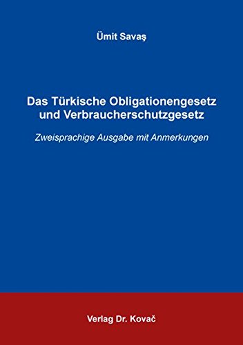 Lezen Das Türkische Obligationengesetz Und - 