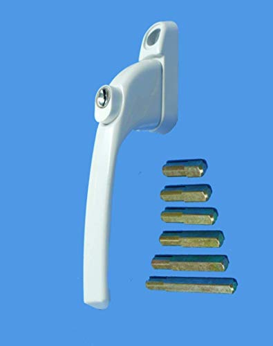 Easyfit Espag, Manivela universal para ventana (UPVC), color blanco