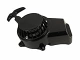 Color: negro 47cc 49cc aluminio o suciedad Start para arranque de retroceso para manillar de bicicleta negro