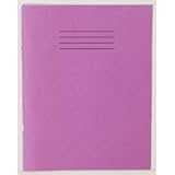 RHINO F8M 200x165 48 Page Exercise Book - Purple (Pack of 10)
