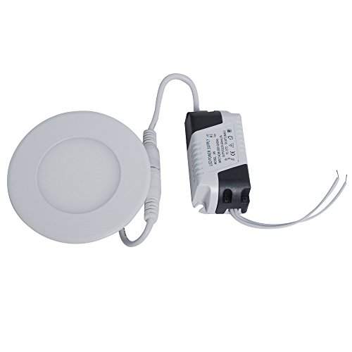 Preisvergleich Produktbild THG LED Einbau Spot Decken Wandleuchte, 6W,120mm, warmweiß, 2er Set