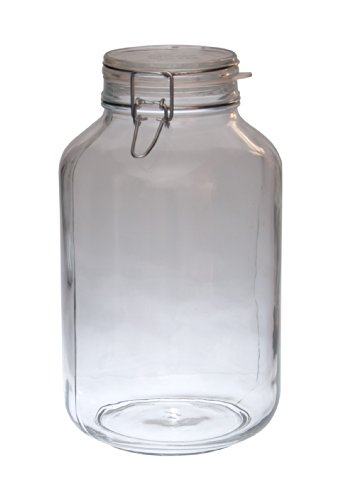 2er Set Einmachglas Bügelverschluss Original Fido 5,0L incl. Bormioli Rezeptheft - 3