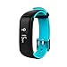 Produktbild P1 Waterproof Unisex Health Care Smart Bracelet Bluetooth Blood Pressure Heart Rate Monitoring Call Shock Reminder Bracelet