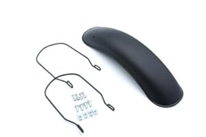 NEWLAND2019 Parafango anteriore in metallo nero parafango parafango parafango parafango per moto cruiser vintage Bobath Couter Dirt Bike Off-Road Custom