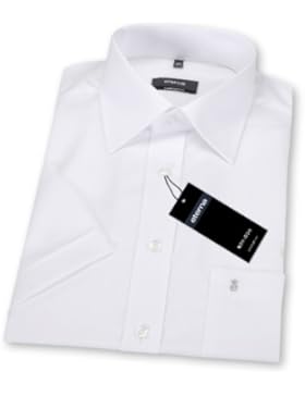 Hemd kurzarm, normal cm Armlänge, Größe 41 von eterna