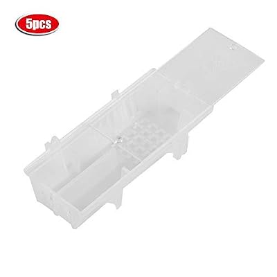 Jeffergarden Outils pour l'apiculture 5pcs Boîte d'abeilles Honey Apiculture Déménagement de l'équipement de Match Cage de Ruche Plastique