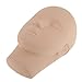 Closed Eyes Mannequin Training Head Aid for Eyelash Extension Makeup Practice Nude