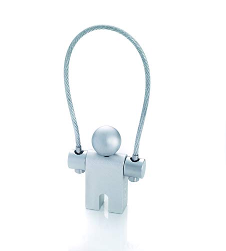 Preisvergleich Produktbild Troika Jumper Schlüsselring Aluminium mit Drahtschlaufe