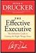 THE EFFECTIVE EXECUTIVE, PETER F DRUCKER