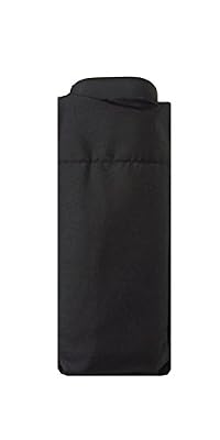 SMATI Parapluie Pliant- forme plate- Solide - Antivent - Parapluie de poche ville (Noir)