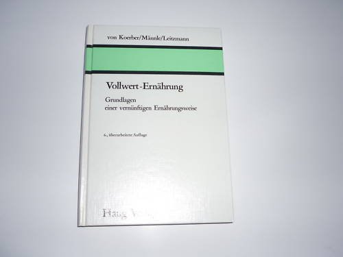 Pdf Vollwert Ernährung Grundlagen Einer Vernünftigen - 