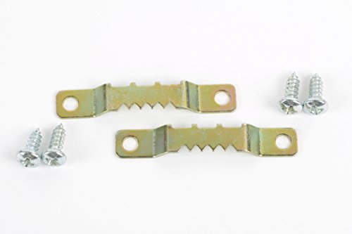 Bildaufhänger – 20 Stück mit Schrauben – Aufhänger für Holzrahmen - 2