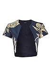 Este precioso bolero de estilo de seda está adornado con un delicado patrón de flores y está acabado con mangas cortas, por lo que no sobrecalentará tu atuendo. Es perfecto para vestir un traje casual o terminar su ocasión desgaste.