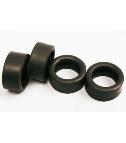 Pneus Carrera Pour Modèle Réduit Porsche Kremer 935 K3 - Lot De 4 Pneus (2 Avant, 2 Arrière) - 8