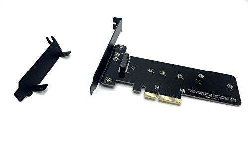 EasyDiy PCI Express M.2 SSD NGFF PCIe Card to PCIe 3.0 x4 Adapter (Support M.2 PCIe 22110 ,2280, 2260, 2242) - 4