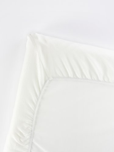 Babybjörn 043035 – Spannbetttuch für Reisebett Light, Naturweiss - 3