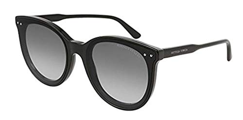 Preisvergleich Produktbild Bottega Veneta Sonnenbrillen BV0165S BLACK / SMOKE SHADED Damenbrillen