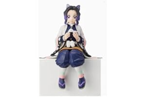SKYNOMAD Anime Demon Slayer Sitting - Kamado Tanjirou Nezuko Inosuke Zenitsu Rengoku - Model Collection for Demon Slayer Kimetsu No Yaiba Anime Fans (Shinobu Kocho)