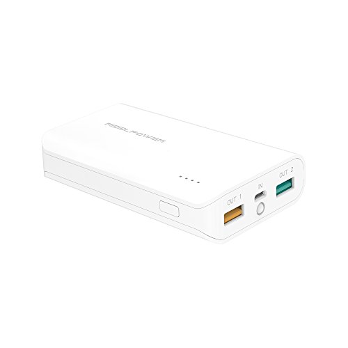 Preisvergleich Produktbild RealPower PB-6k 6000mAh Powerbank,Weiß