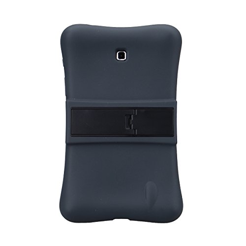 NEWSTYLE Samsung Galaxy Tab 4 7.0 Kinderfreundliche Silikon Hülle Schutzhülle Tasche Case für Samsung Tab 4 SM-T230 / T231 / T235 (7 Zoll) – Schwarz - 5