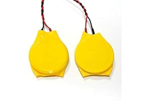 ComponentWarehouse 2 Pin Compatible For HP Elitebook Folio 725 820 9470M 9480M Fits For 702853-001 Replacement BIOS CMOS RTC Battery