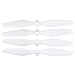 Produktbild Nihlsen 2 Pairs propellerblatt cw / CCW erforderlich für xiaomi mi rc Drone fimi a3 1080 5,8g GPS FPV Drone paddel Quadcopter ersatzteile - weiß