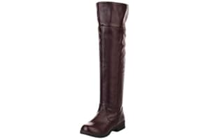 TOLLSTORE Attack on Titan Shingeki No Kyojin Cosplay Eren Hunter Boots Long Boots Shoes Brown 45