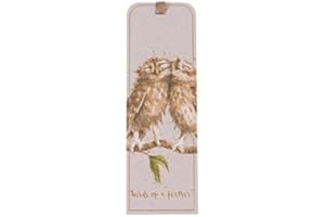 Wrendale Designs by Hannah Dale - Birds of a Feather Wildlife Illustration Bookmark - 50mm x 150mm