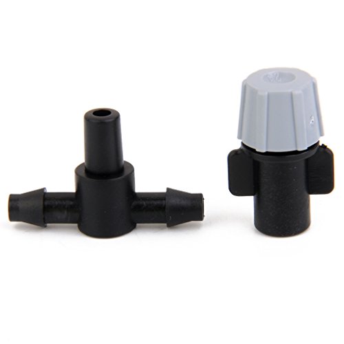 20 Stk. Sprinklerköpfe Düsen + T-Verbindungen Für Beschlagen Bewässerung Bewässerung - 4