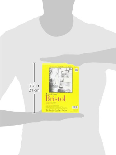 Wandbild Papier Strathmore Bristol glatten Papier Pad 9 Zoll x 12 Zoll, 20 Blatt - 3