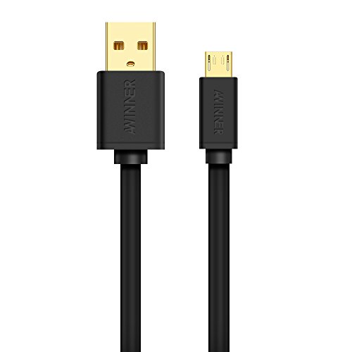 Awinner cavo micro USB, cavo di ricarica rapida 2.0